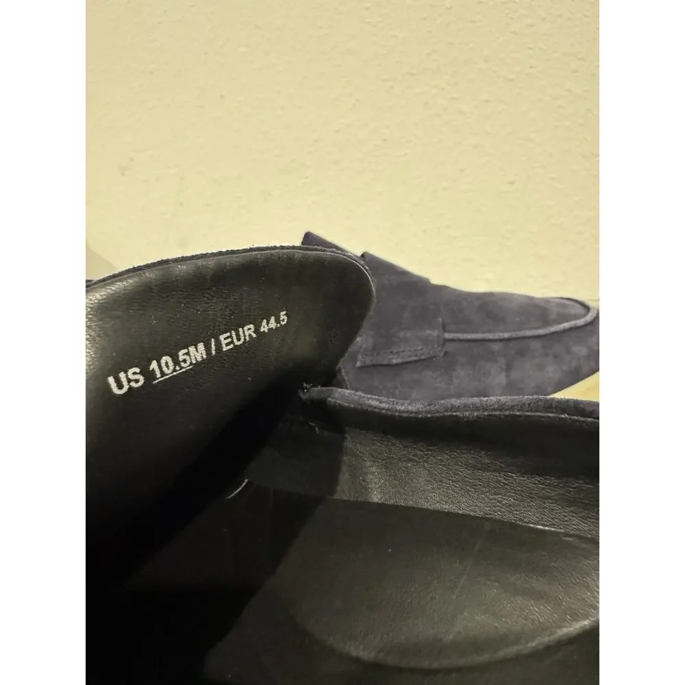 Vince Big Sur Blue Suede Loafer Men's Sz 10.5 / 44.5